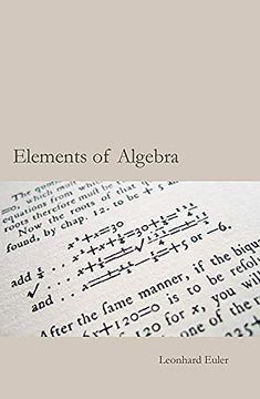 portada Elements of Algebra (in English)