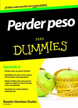 portada Perder Peso Para Dummies (in Spanish)