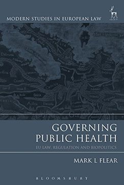 portada Governing Public Health (Modern Studies in European Law) (en Inglés)