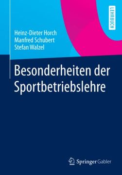 portada Besonderheiten der Sportbetriebslehre (in German)