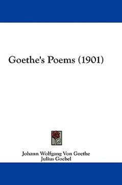 portada goethe's poems (1901) (en Inglés)