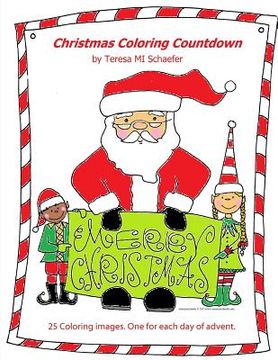 portada Christmas Coloring Countdown: A coloring advent for kids and adults (en Inglés)