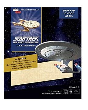 portada Incredibuilds: Star Trek the Next Generation: U. St St Enterprise Book and 3d Wood Model 