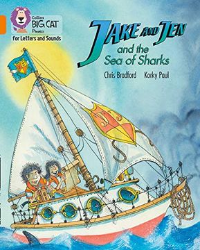 portada Jake and jen and the sea of Sharks: Band 06 (in English)
