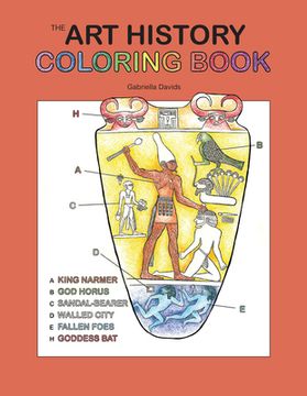 portada The Art History Coloring Book: A Coloring Book (en Inglés)
