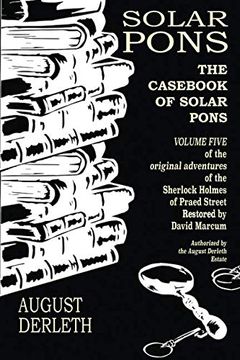 portada The Cas of Solar Pons (The Adventures of Solar Pons) (en Inglés)