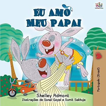 portada I Love my dad - Portuguese (Brazilian) Edition (Portuguese Bedtime Collection) (en Portugués)