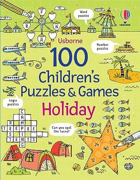 portada 100 Children's Puzzles and Games: Holiday