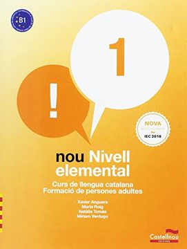 portada Nou Nivell Elemental 1. Curs de Llengua Catalana. Formació de Persones Adultes