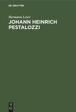 portada Johann Heinrich Pestalozzi (en Alemán)