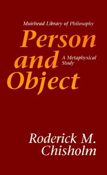 portada Person and Object: A Metaphysical Study (en Inglés)
