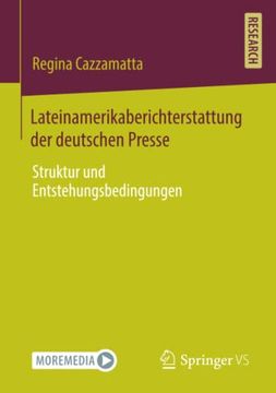portada Lateinamerikaberichterstattung der Deutschen Presse: Struktur und Entstehungsbedingungen (en Alemán)