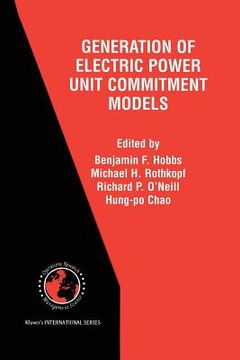 portada The Next Generation of Electric Power Unit Commitment Models