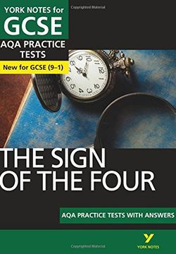 portada Sign of the Four AQA Practice Tests: York Notes for GCSE (9-