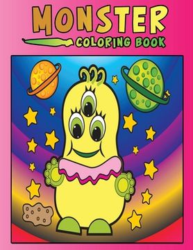 portada Monster Coloring Book: Activity Book for Kids (en Inglés)