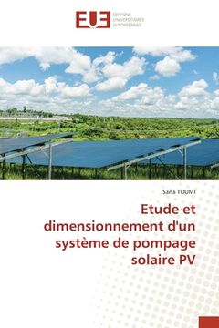 portada Etude et dimensionnement d'un système de pompage solaire PV (in French)