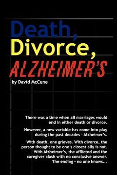 portada death, divorce, alzheimer's (in English)