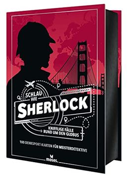 portada Schlau wie Sherlock: Knifflige Fälle Rund um den Globus (Quiz-Boxen) (en Alemán)