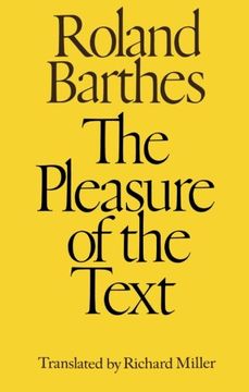 portada The Pleasure of the Text (en Inglés)