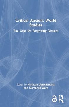portada Critical Ancient World Studies (en Inglés)