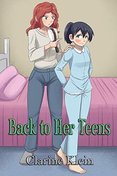 portada Back to her Teens: A Lesbian Ageplay Spanking Romance (en Inglés)