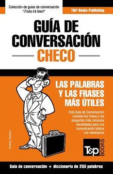 portada Guía de Conversación Español-Checo y mini diccionario de 250 palabras