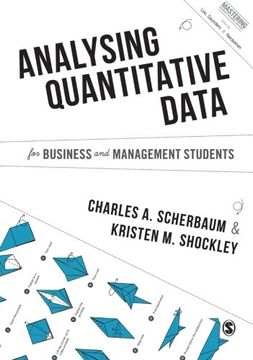 portada Analysing Quantitative Data for Business and Management Students (Mastering Business Research Methods)