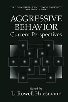 portada Aggressive Behavior: Current Perspectives (en Inglés)