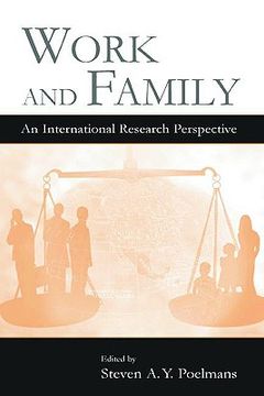 portada work and family: an international research perspective (en Inglés)