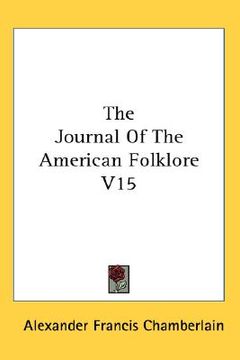portada the journal of the american folklore v15