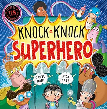 portada Knock Knock Superhero (en Inglés)