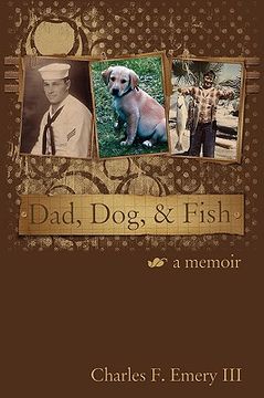 portada dad, dog and fish (in English)