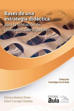 portada Bases de una estrategia didáctica para la formación de profesores investigadores