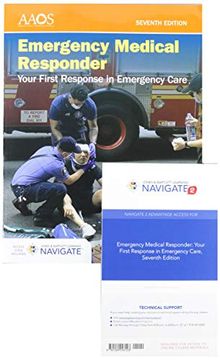 portada Emergency Medical Responder: Your First Response in Emergency Care Includes Navigate Advantage Access (en Inglés)
