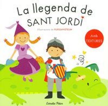 portada La Llegenda de Sant Jordi. Amb Textures (en Catalá)