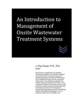 portada An Introduction to Management of Onsite Wastewater Treatment Systems (en Inglés)