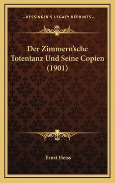 portada Der Zimmern'sche Totentanz Und Seine Copien (1901) (en Alemán)