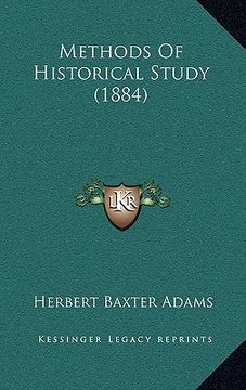 portada methods of historical study (1884) (in English)