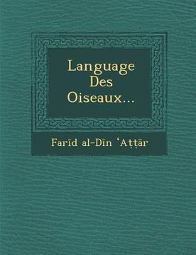 portada Language Des Oiseaux... (in French)