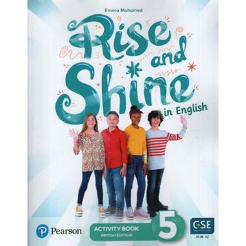 portada Rise and Shine in English 5 Activity Book Pearson [British Edition] [Cefr a2]
