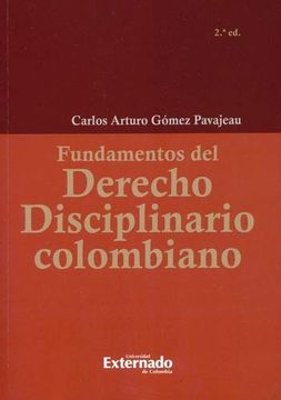 portada Fundamentos del Derecho Disciplinario Colombiano (2da edicion) (in Spanish)