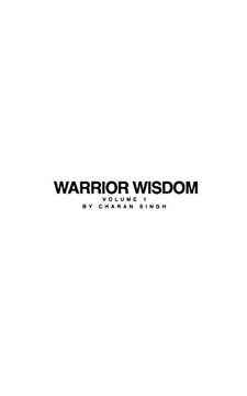 portada Warrior Wisdom vol 1 (en Inglés)