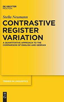 portada Contrastive Register Variation (Trends in Linguistics Studies and Monographs) (en Inglés)