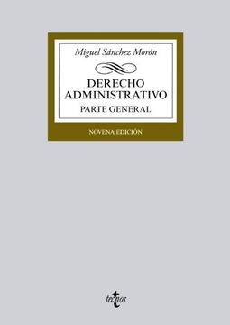 portada Derecho Administrativo. Parte General (Derecho - Biblioteca Universitaria De Editorial Tecnos)