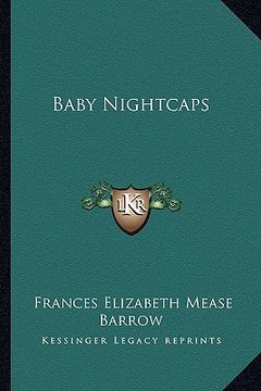 portada baby nightcaps (en Inglés)