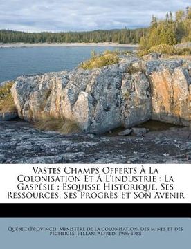 portada Vastes Champs Offerts À La Colonisation Et À l'Industrie: La Gaspésie: Esquisse Historique, Ses Ressources, Ses Progrès Et Son Avenir (in French)