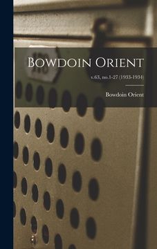 portada Bowdoin Orient; v.63, no.1-27 (1933-1934)
