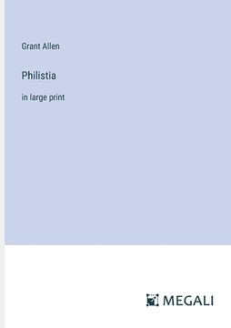 portada Philistia: in large print (en Inglés)