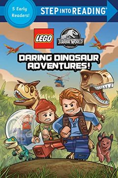 portada Daring Dinosaur Adventures! (Lego Jurassic World) (Step Into Reading) 