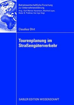 portada Tourenplanung im Straßengüterverkehr (Betriebswirtschaftliche Forschung zur Unternehmensführung) (German Edition)